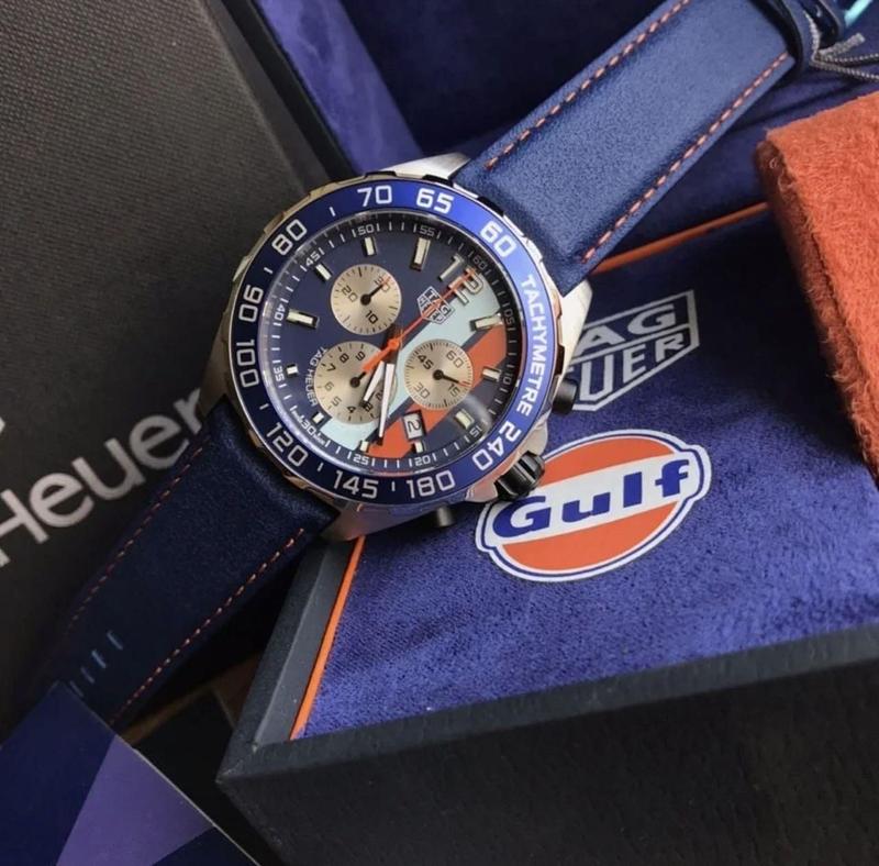 Relógio Tag Heuer Gulf Quartz Especial Caz101N. Fc8243